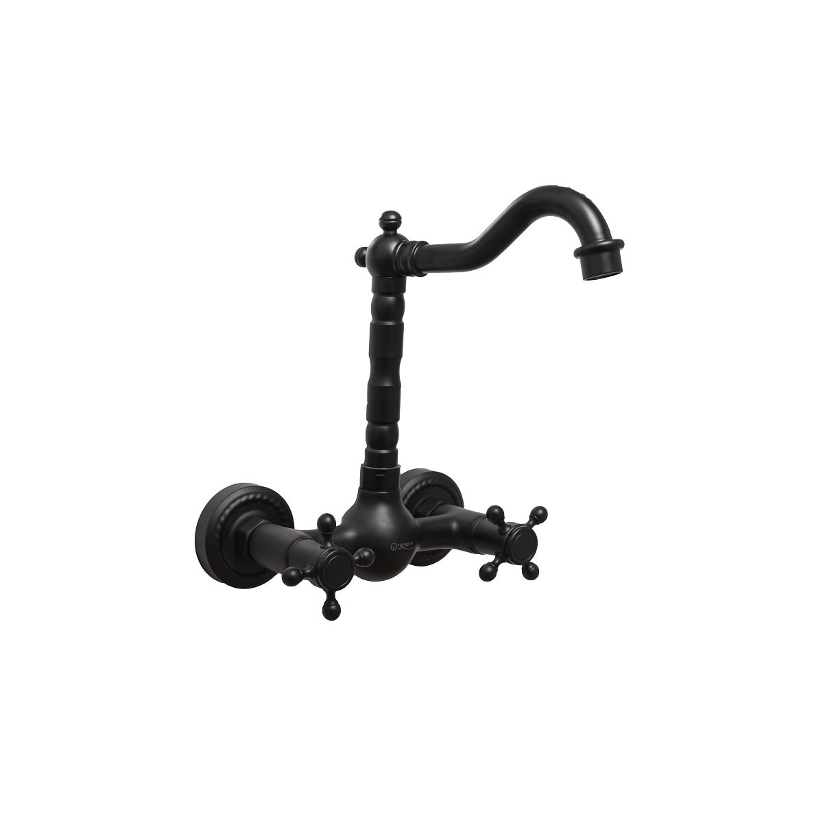 Baterie bucatarie lebada prindere perete negru antichizat TRENDY S