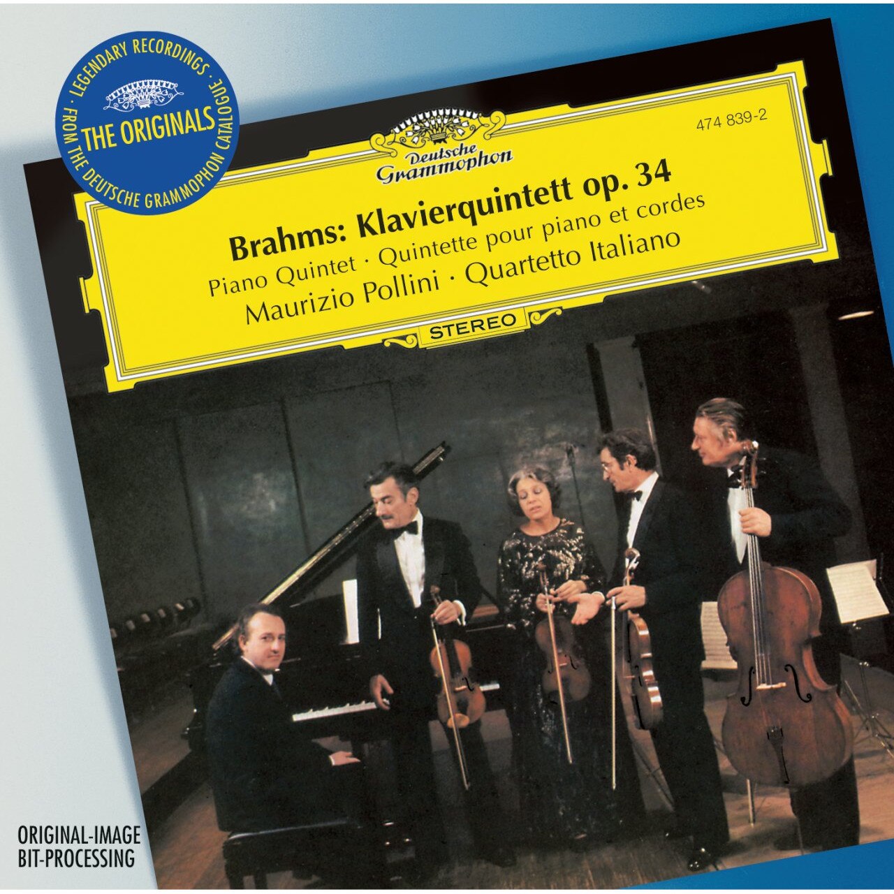 Maurizio Pollini, Quartetto Italiano - Brahms: Piano Quintet Op.34 (CD)