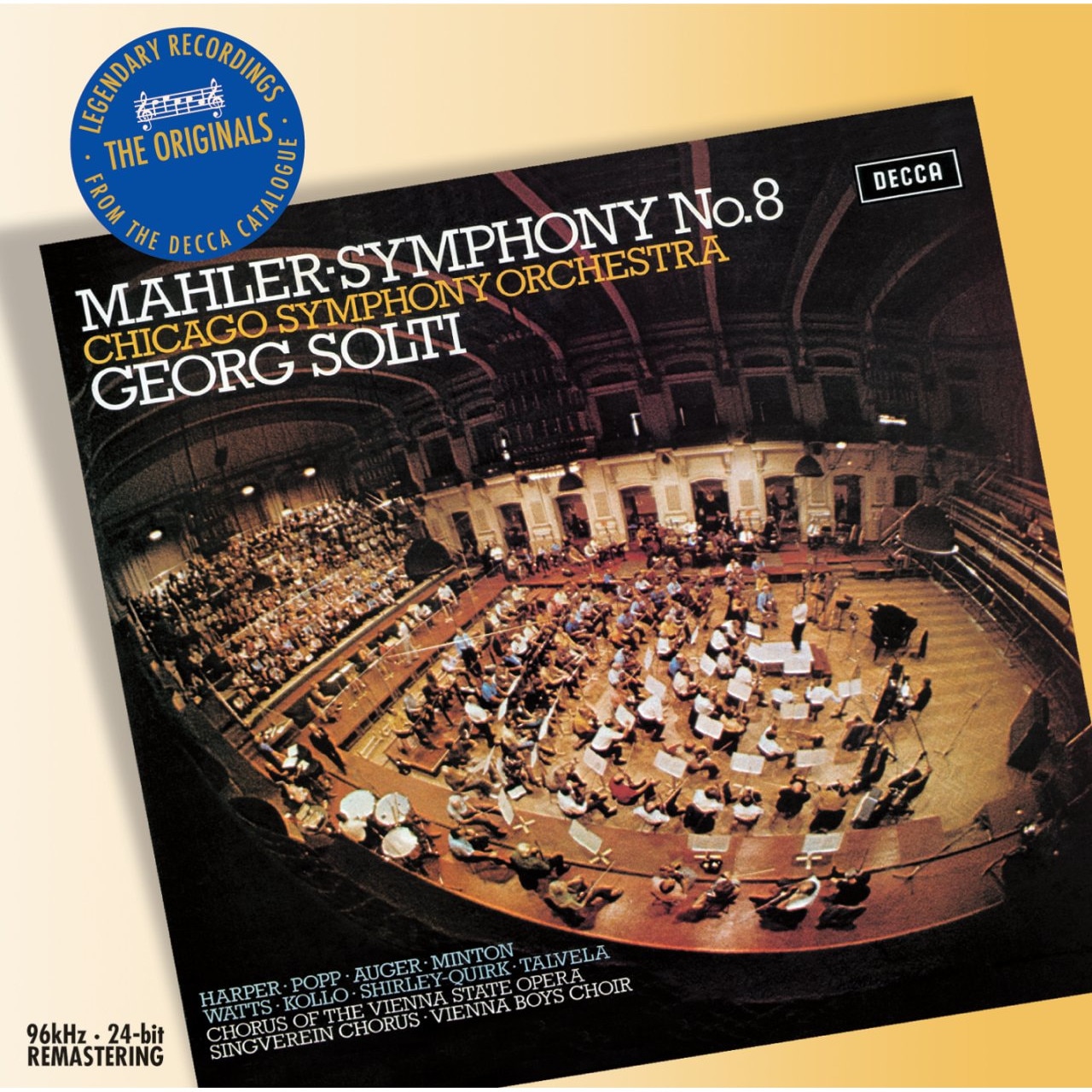 Heather Harper, Lucia Popp, Arleen Augér - Mahler: Symphony No.8 (CD)