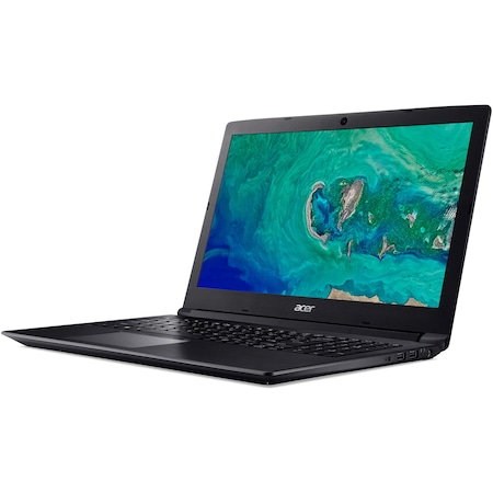 Laptop Acer Aspire 3 A315-33-C6QC cu procesor Intel® Celeron® N3060 pana la 2.48 GHz, 15.6", 4GB, 1TB, Intel HD Graphics, Linux, Obsidian Black
