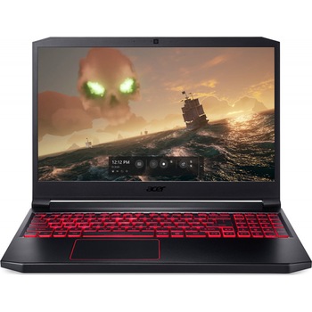 Laptop Acer Gaming 15.6'' Nitro 7 AN715-51, FHD, Procesor Intel® Core™ i5-9300H (8M Cache, up to 4.10 GHz), 8GB DDR4, 512GB SSD, GeForce GTX 1650 4GB, Linux, Black Laptop Acer Gaming 15.6'' Nitro 7 AN715-51, FHD, Procesor Intel® Core™ i5-9300H (8M Cache, up to 4.10 GHz), 8GB DDR4, 512GB SSD, GeForce GTX 1650 4GB, Linux, Black