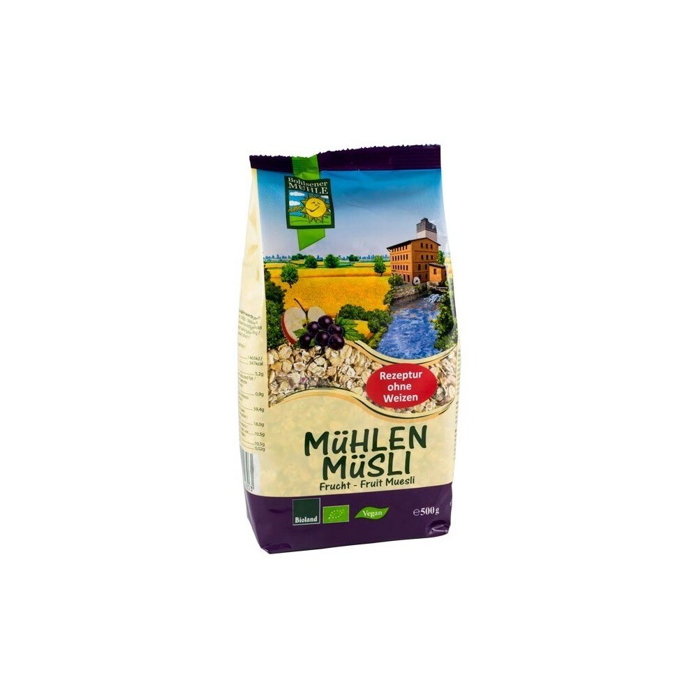 Musli Bio Cu Fructe Bohlsener Muhle 500g
