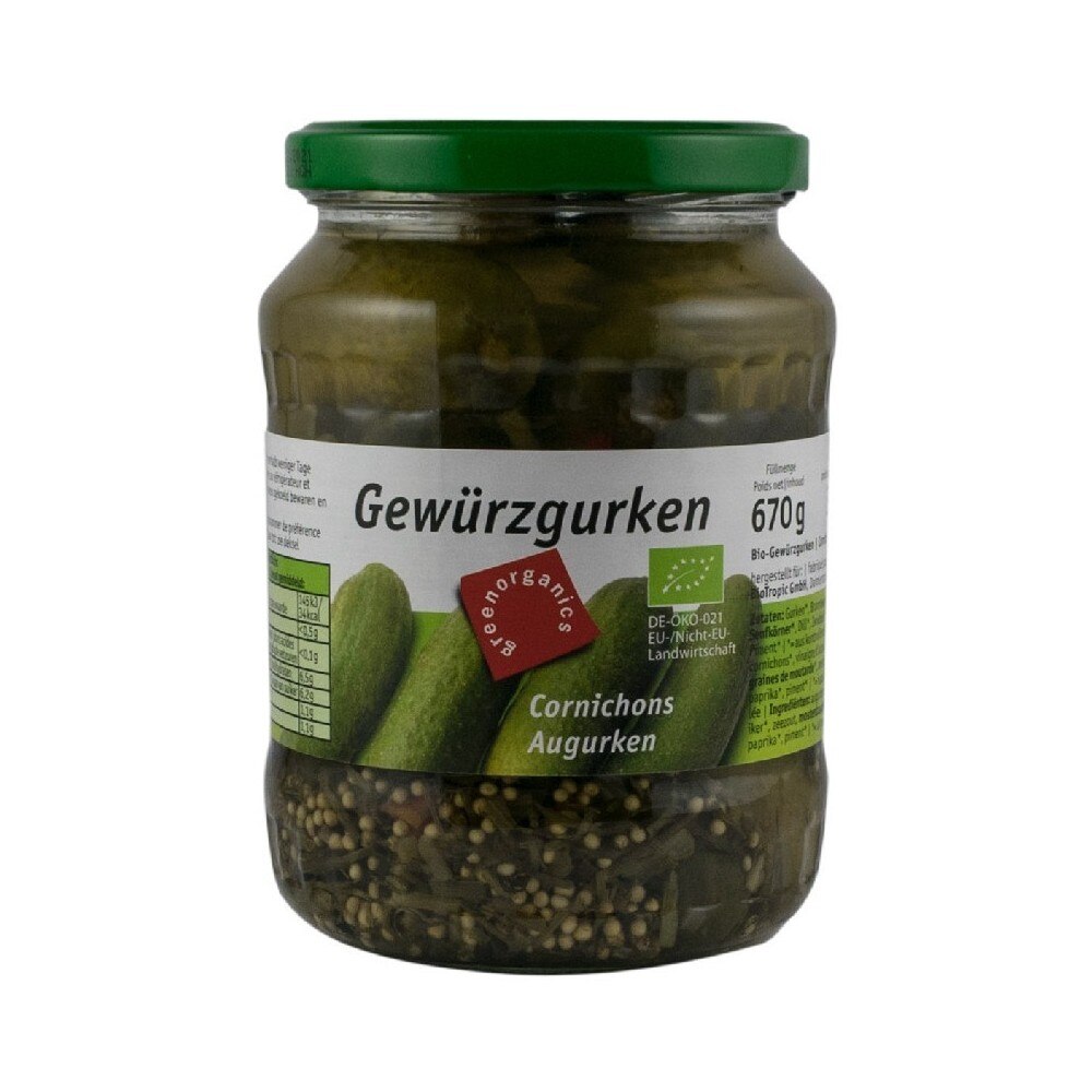 Castraveti Murati Bio Green Organics 670g