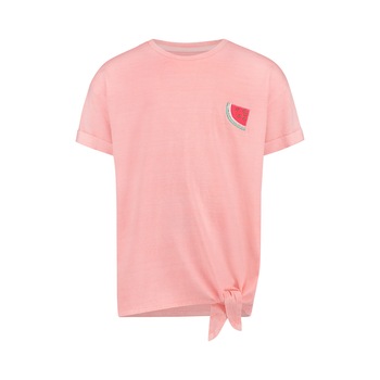 Tricou fetite, Noppies, cu imprimeu, Boxy Selah, roz Tricou fetite, Noppies, cu imprimeu, Boxy Selah, roz