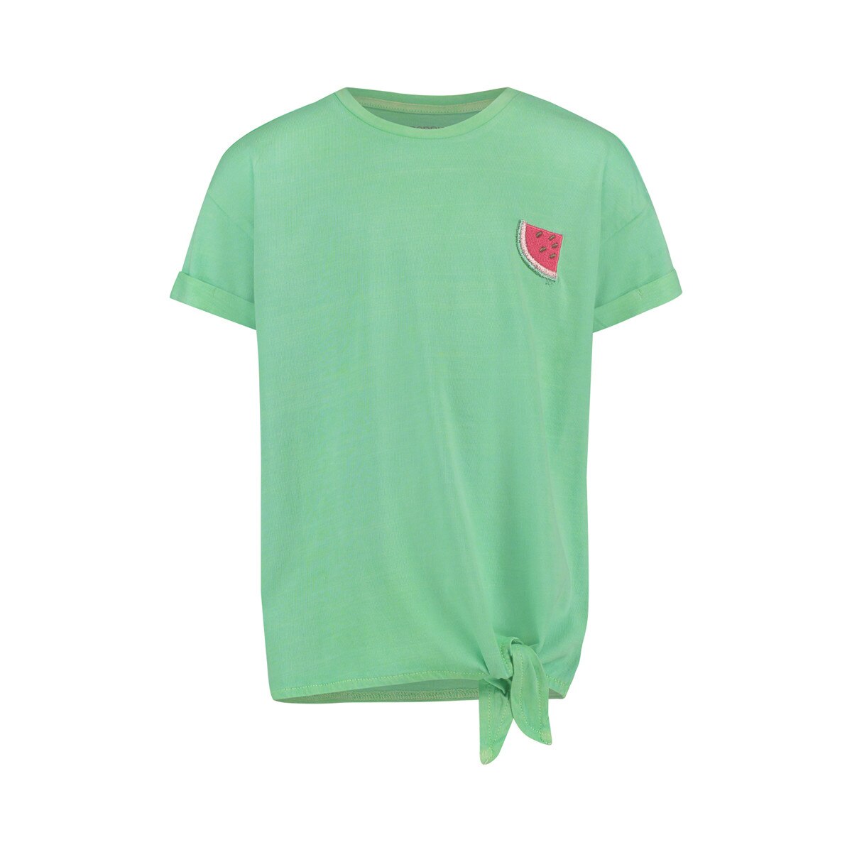 Tricou fetite, Noppies, cu imprimeu, Boxy Selah, verde