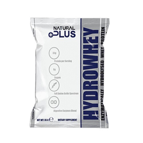PREMIUM HYDROWHEY Natural Plus, 5 plicuri (1 plic=35 g), vanilie