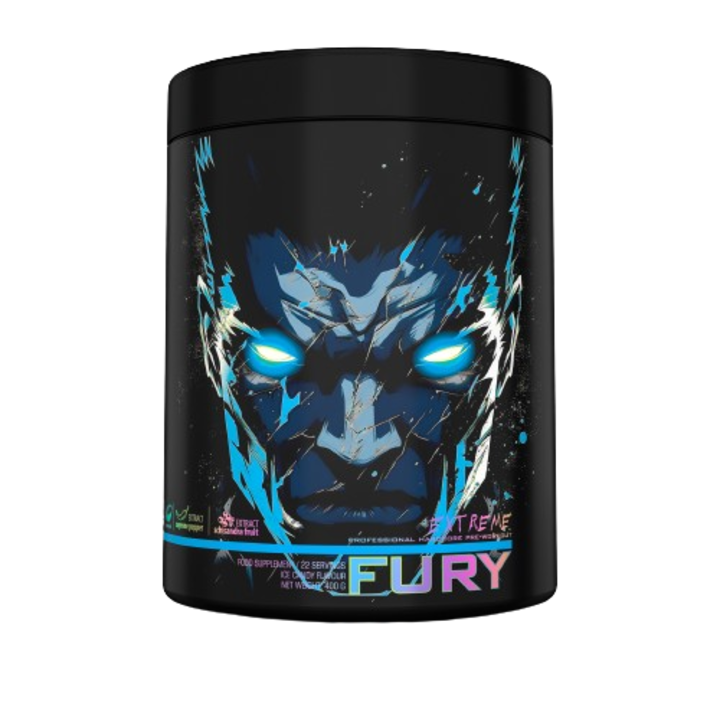 Aminoacizi Genius Nutrition Fury Extreme cu aroma Ice Candy, 400 g