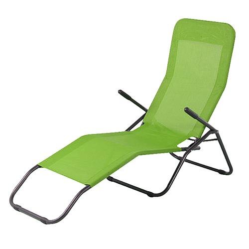 Sezlong pliabil, 140x60x96 cm, verde, Slovakia Trend JAMAICA