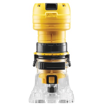 Masina de frezat DeWalt DWE6005, 590 W, 34.000 RPM, 22 mm adancime cursa, 29 mm diametru frezare + baza forma D + penseta 6 mm + sistem de copiere si ghidaj + aparatoare + cheie fixa 17 mm + adaptor extragere praf Masina de frezat DeWalt DWE6005, 590 W, 34.000 RPM, 22 mm adancime cursa, 29 mm diametru frezare + baza forma D + penseta 6 mm + sistem de copiere si ghidaj + aparatoare + cheie fixa 17 mm + adaptor extragere praf