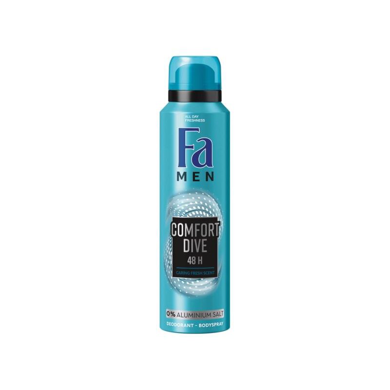 Deodorant spray Fa Men Comfort Dive, 150 ml