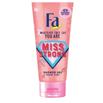Gel de dus Fa Teens Miss Strong, 200 ml Gel de dus Fa Teens Miss Strong, 200 ml