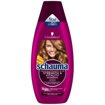 Sampon Schauma Keratin pentru par fragil si cu tendinta de subtiere, 400ml Sampon Schauma Keratin pentru par fragil si cu tendinta de subtiere, 400ml