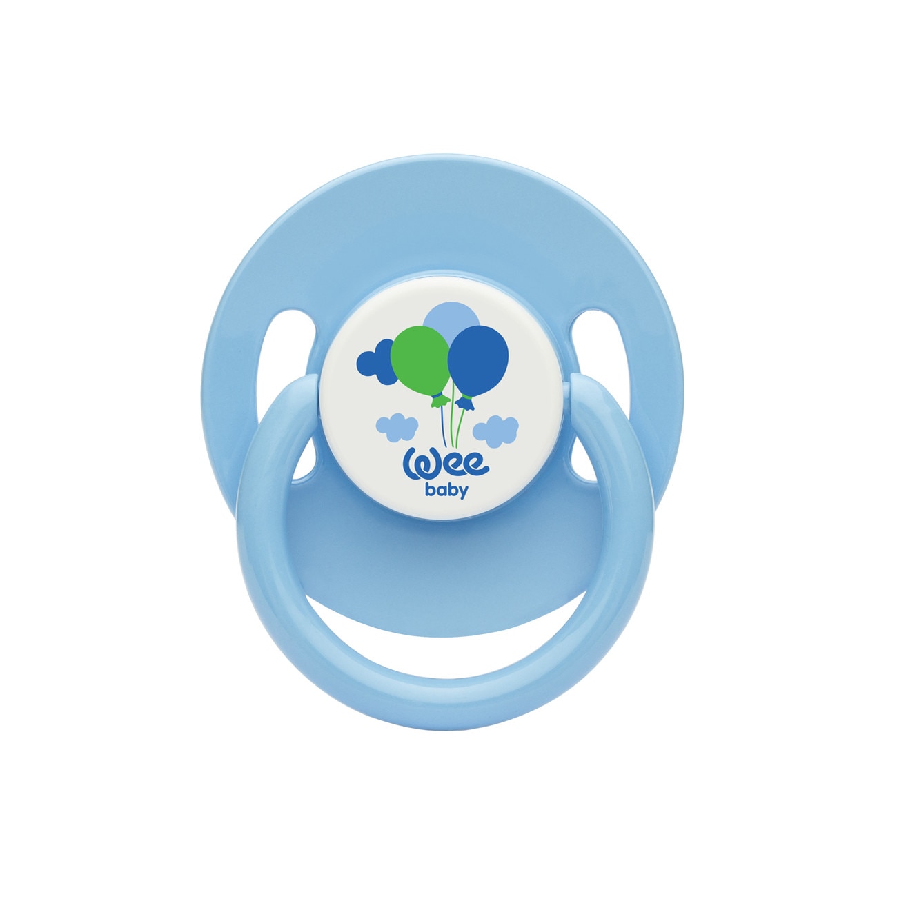 Suzeta din silicon Wee Baby nr 2 (6-18 luni) Model CLASIC BPA 0%, bleu