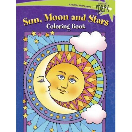 Spark Sun, Moon and Stars Coloring Book, Maggie Swanson (Author)