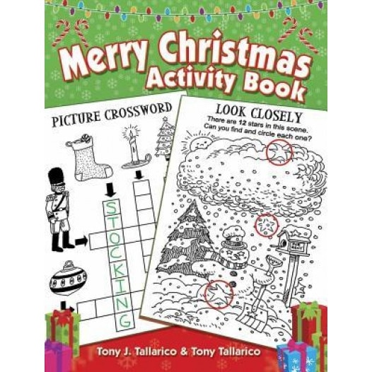 Merry Christmas Activity Book, Tony J. Tallarico (Author)