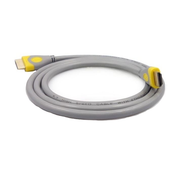 Cablu HDMI - HDMI, 5m, 4K, gri