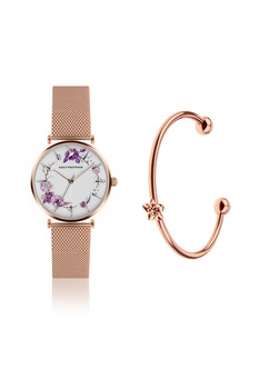emily westwood set de ceas analog si bratara rigida fara inchidere auriu rosealblila imagen 7_0_
0