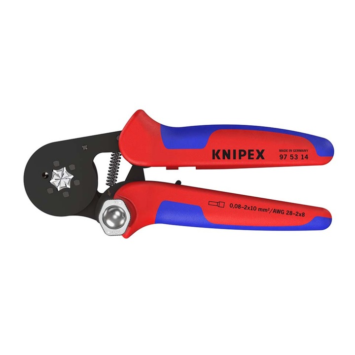 Cleste de sertizat Knipex 0.08-2x10 mm²