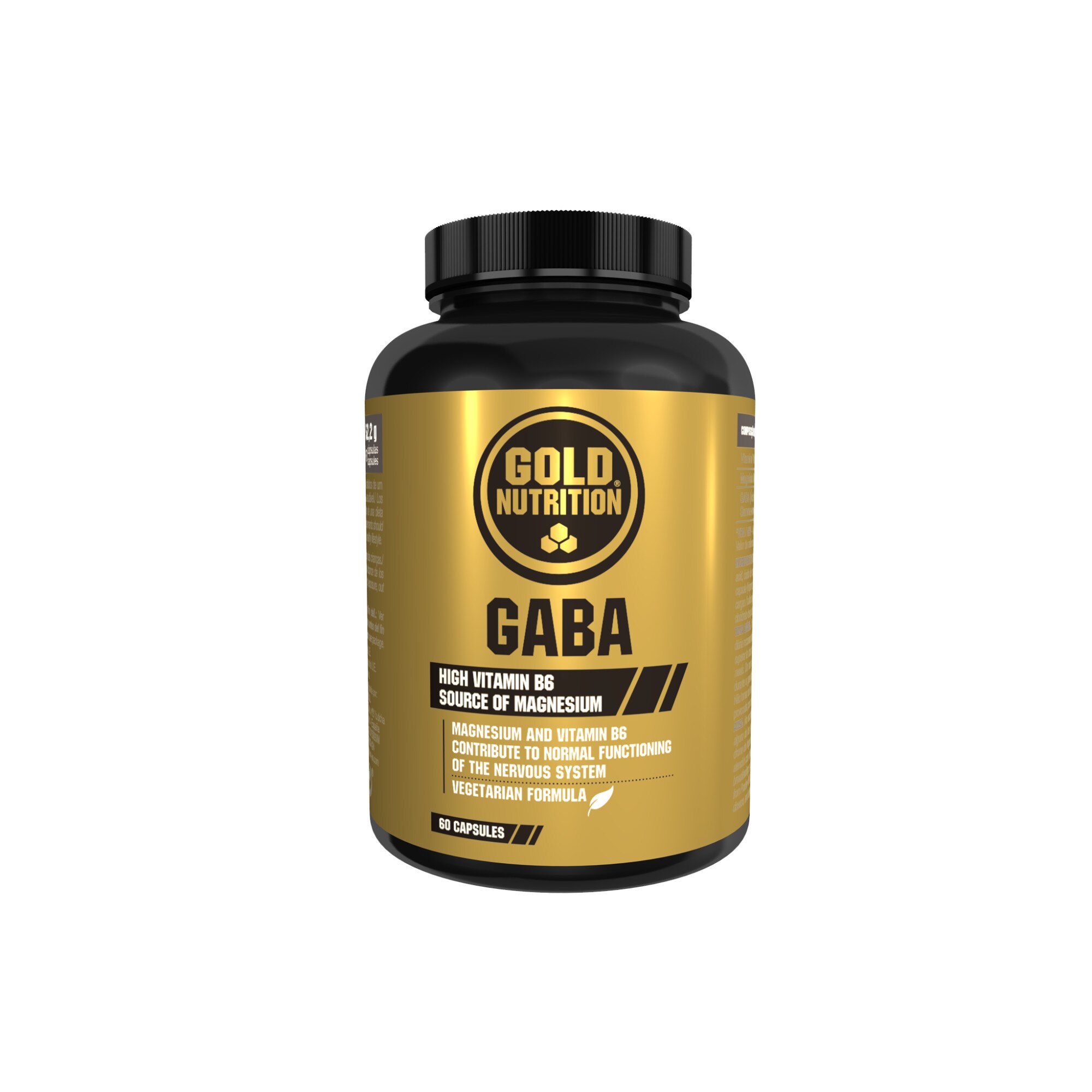 Capsule Gaba, Goldnutrition, 60 cps