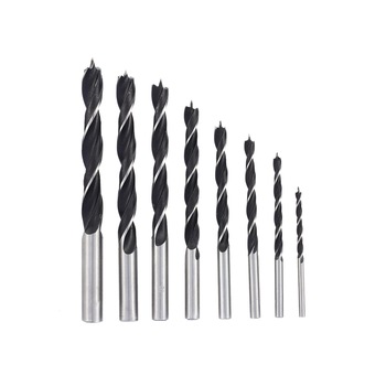 Set burghie pentru lemn, 8 piese, 3-10mm, Geko G38101 Set burghie pentru lemn, 8 piese, 3-10mm, Geko G38101