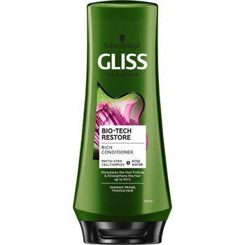 Balsam Gliss Rich Bio-Tech Restore pentru par predispus la deteriorare Si fragil, 200ml Balsam Gliss Rich Bio-Tech Restore pentru par predispus la deteriorare Si fragil, 200ml