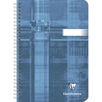 caiet cu spira clairefontaine a5 50 file liniatura franceza verdeturcoaz imagen 38_0_
0