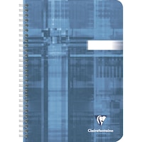 caiet cu spira clairefontaine a5 50 file liniatura franceza verdeturcoaz imagen 38_0_
0