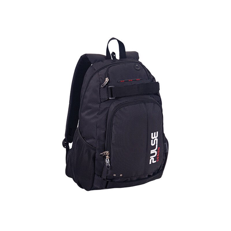 Rucsac, PULSe, Skate black dot, 48 x 36 x 23 cm, negru