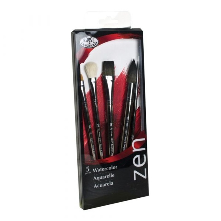 Set 5 pensule acuarela seria Zen™ RZEN-SET832