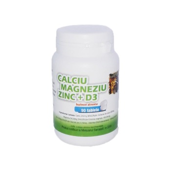 Calciu-Magneziu-Zinc + D3, 90 tab Calciu-Magneziu-Zinc + D3, 90 tab