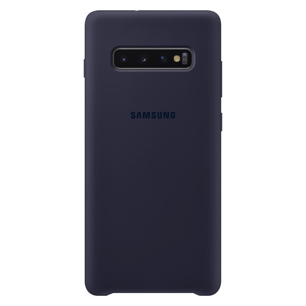 Husa protectie spate silicon soft, pentru Samsung Galaxy S10 +/S10 Plus, bumper ultraslim, Bleumarin, BBL991