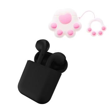 Casti Wireless fara fir pentru sport, The Phone Closet, bluetooth 5.0, High Definition Music Stereo Audio, Compatibile Android & iOS, Apeluri telefon, Incarcator si Suport Docking, Black Casti Wireless fara fir pentru sport, The Phone Closet, bluetooth 5.0, High Definition Music Stereo Audio, Compatibile Android & iOS, Apeluri telefon, Incarcator si Suport Docking, Black