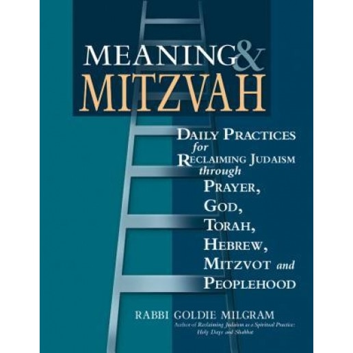 Meaning & Mitzvah: Daily Practices for Reclaiming Judaism Through Prayer, God, Torah, Hebrew, Mitzvot and Peoplehood, Goldie Milgram (Author)