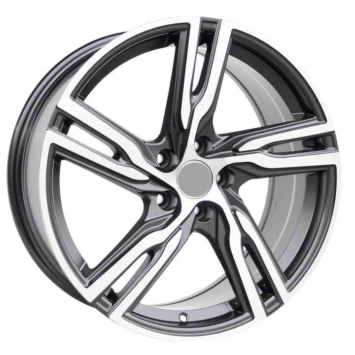 Set 4 jante aliaj PDW 161 MB, 8x18 inch, 5x108, ET42, Negru