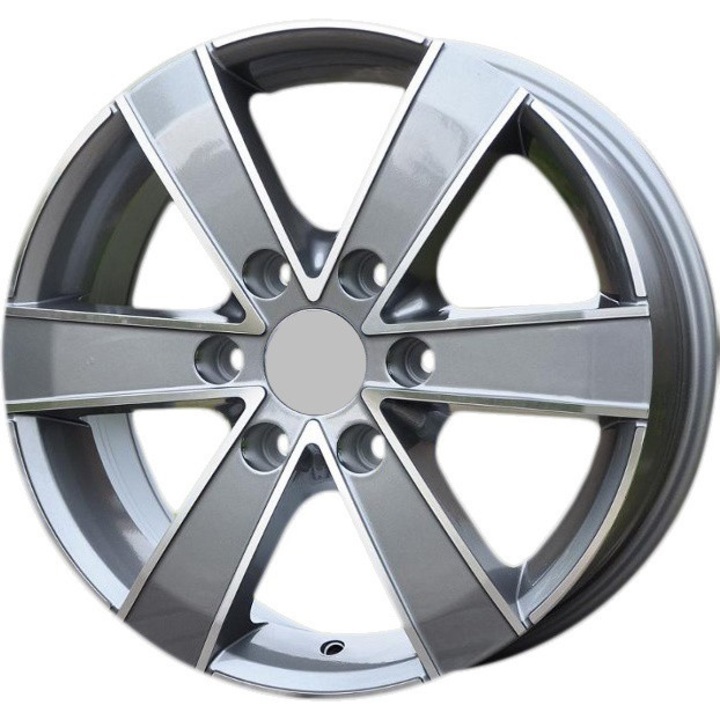 Set 4 jante PDW 474, 7x16 inch, 6x130, Gri