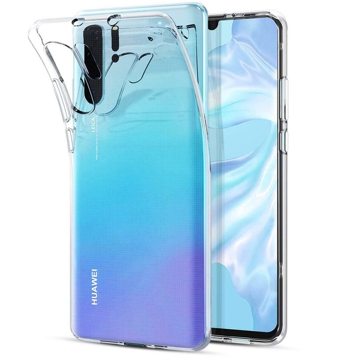 Калъф Huawei P30 Pro TPU Full Cover 360 (отпред+зад), прозрачен
