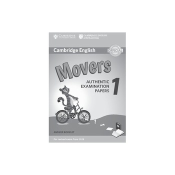 Cambridge English Movers 1 for Revised Exam from 2018 Answer Booklet, James E. Purpura Cambridge English Movers 1 for Revised Exam from 2018 Answer Booklet, James E. Purpura