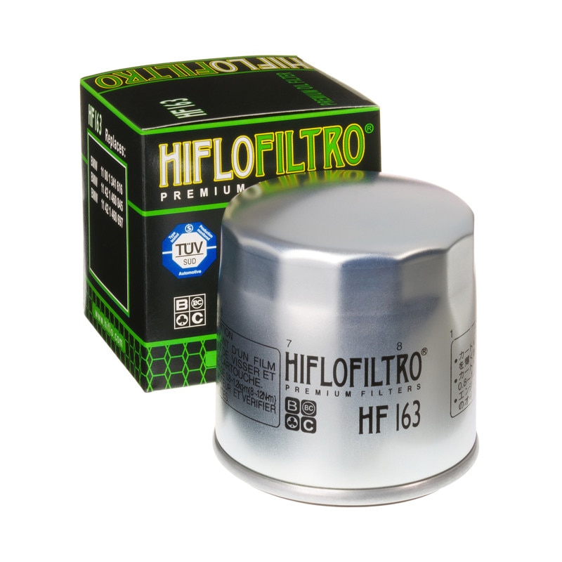 Filtru ulei HIFLO pentru motociclete, HF163