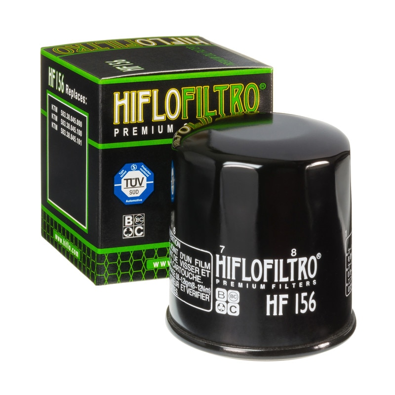 Filtru ulei HIFLO pentru motociclete, HF156 (CADRU)