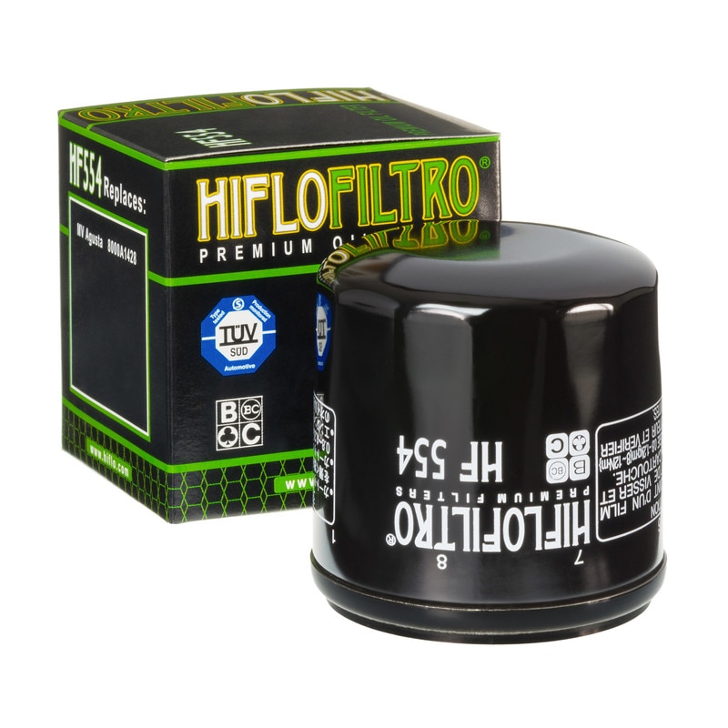 Filtru ulei HIFLO pentru motociclete, HF554