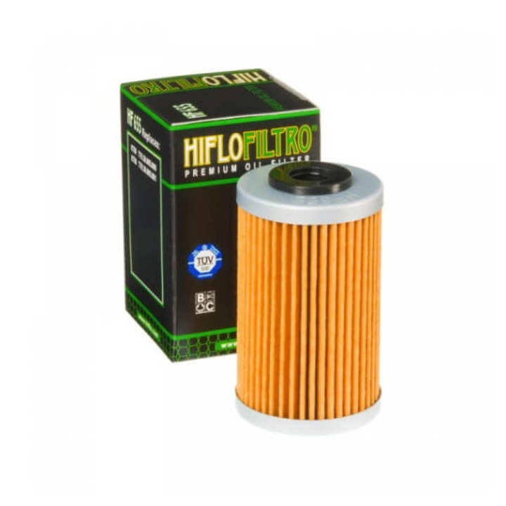 Hiflofiltro HF655 motorkerékpár olajszűrő
