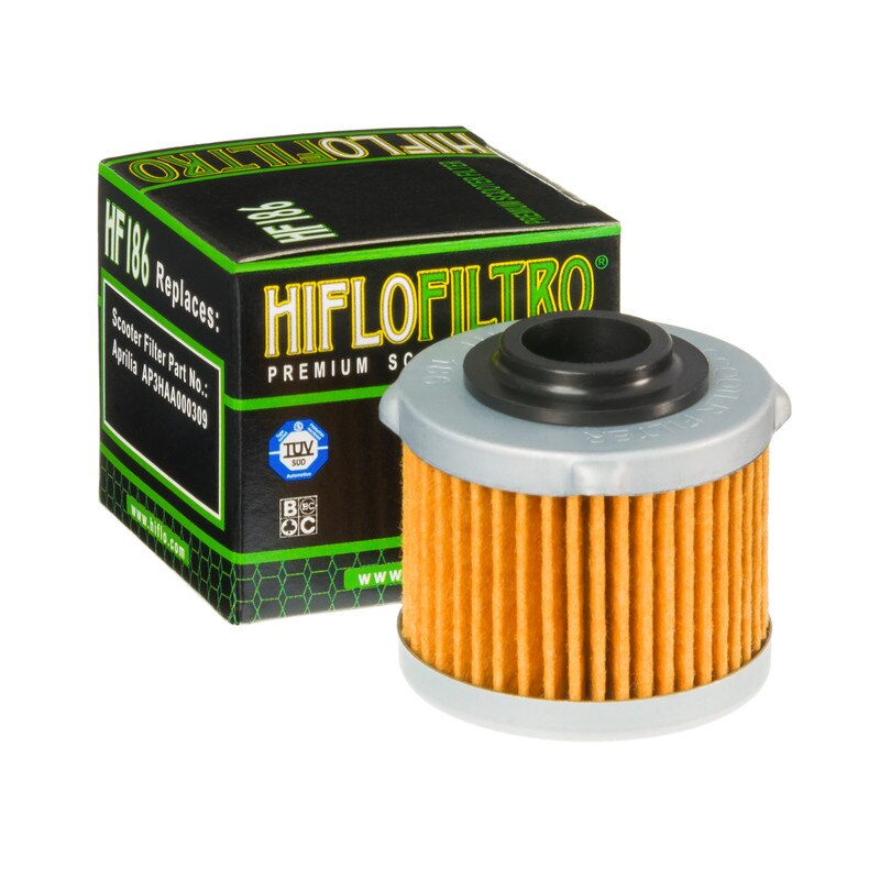 Filtru ulei HIFLO pentru motociclete, HF186