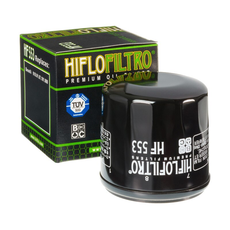 Filtru ulei HIFLO pentru motociclete, HF553