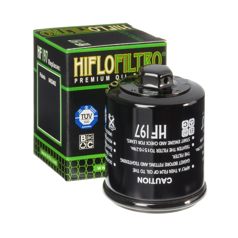 Filtru ulei HIFLO pentru motociclete, HF197