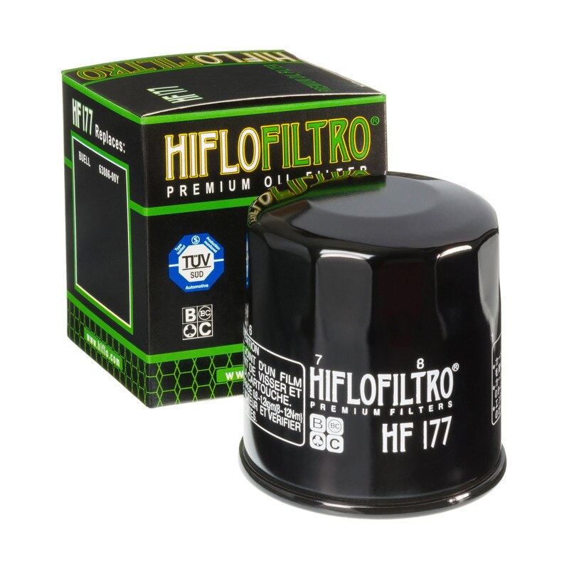 Filtru ulei HIFLO pentru motociclete, HF177