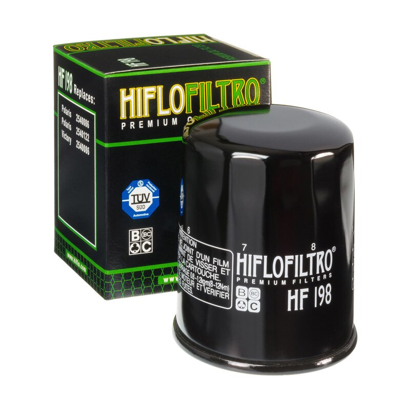 Filtru ulei HIFLO pentru motociclete, HF198