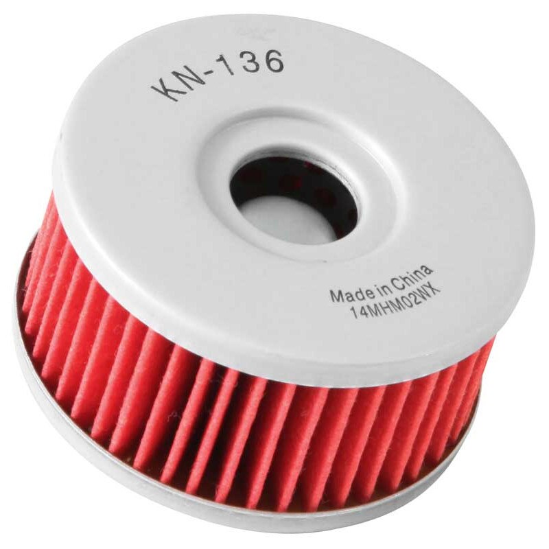 Filtru ulei K&N pentru motociclete, KN136 (HF136)