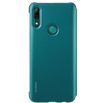 Husa de protectie Huawei Flip Cover pentru P Smart Z, Green Husa de protectie Huawei Flip Cover pentru P Smart Z, Green