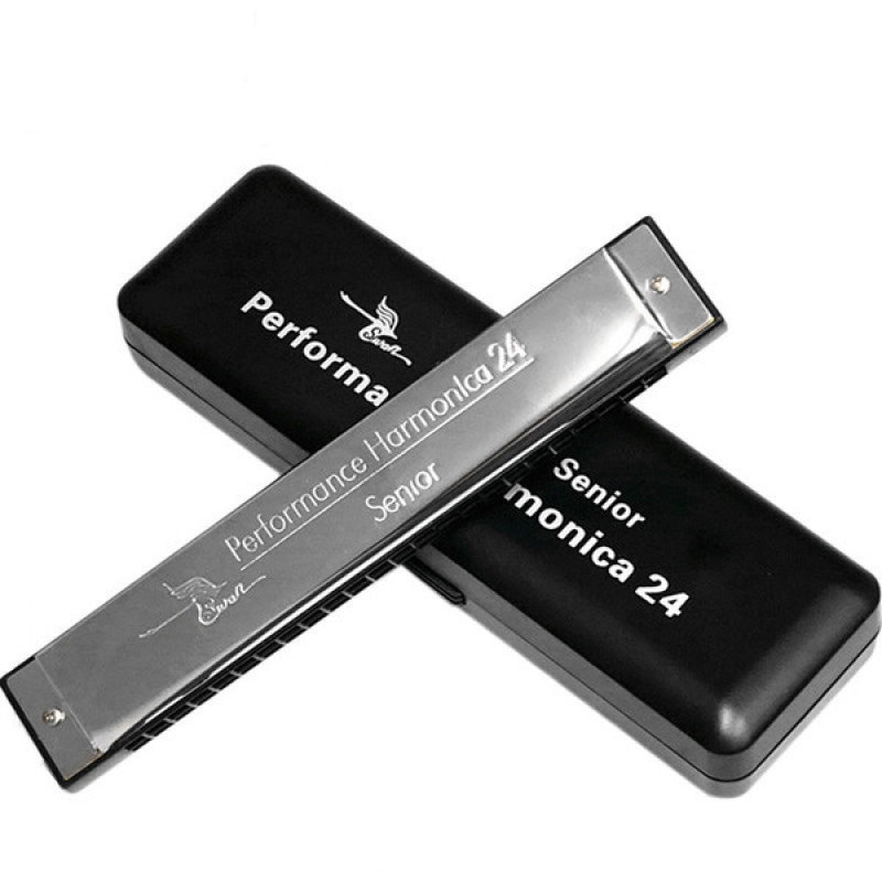 Muzicuta Swan Senior Performance Harmonica 24 C