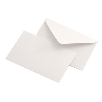 Plic 60x95mm pentru carti de vizita 160g/mp, 1000 buc/cutie, GPV Plic 60x95mm pentru carti de vizita 160g/mp, 1000 buc/cutie, GPV